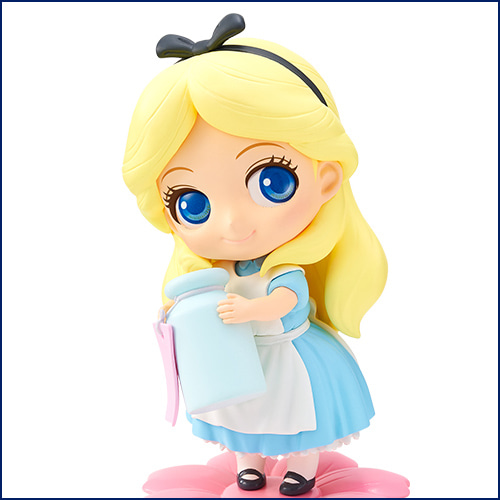 키키키피규어 - [일본내수용 정품_바로배송] 디즈니 캐릭터즈 #Sweetiny(스위티니) 앨리스 피규어 레어 타입